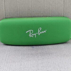 Ray-Ban Glasse Case Green Tone Case for Eyeglasses Hard Case only